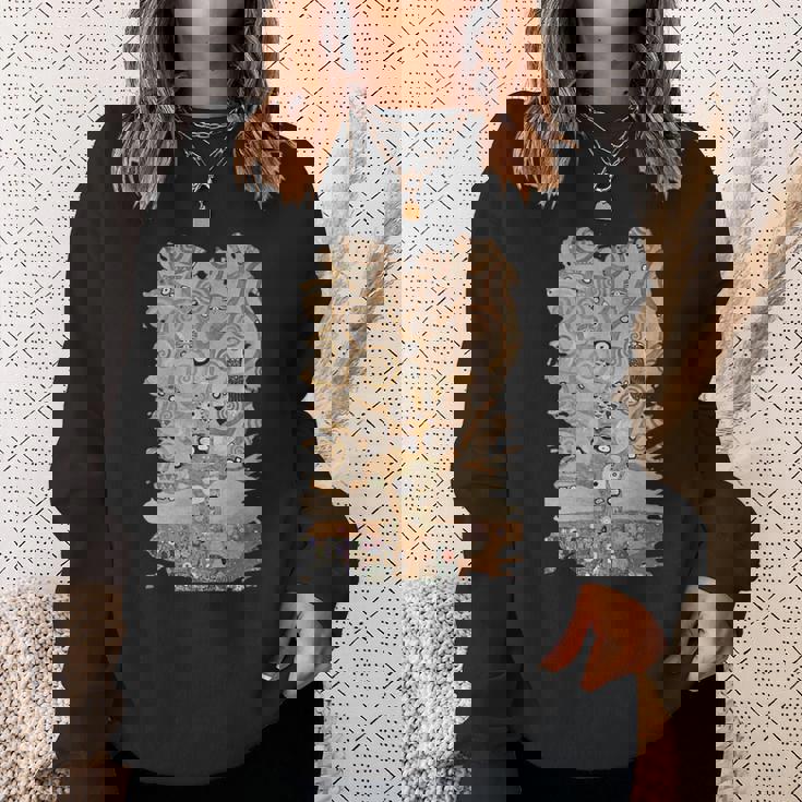 生命の木 グスタフ・クリムト スウェットシャツ 彼女への贈り物