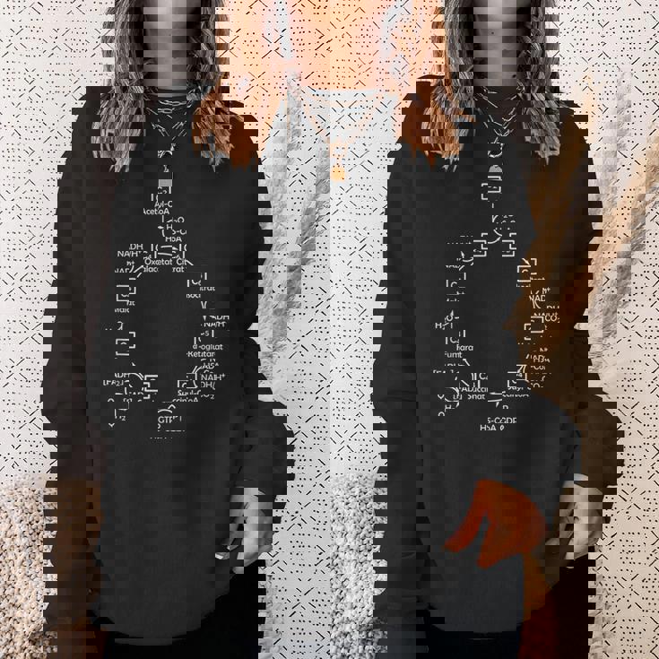 生物化学者 クエン酸サイクル 生物学 生物学 生物学 生物化学 スウェットシャツ 彼女への贈り物