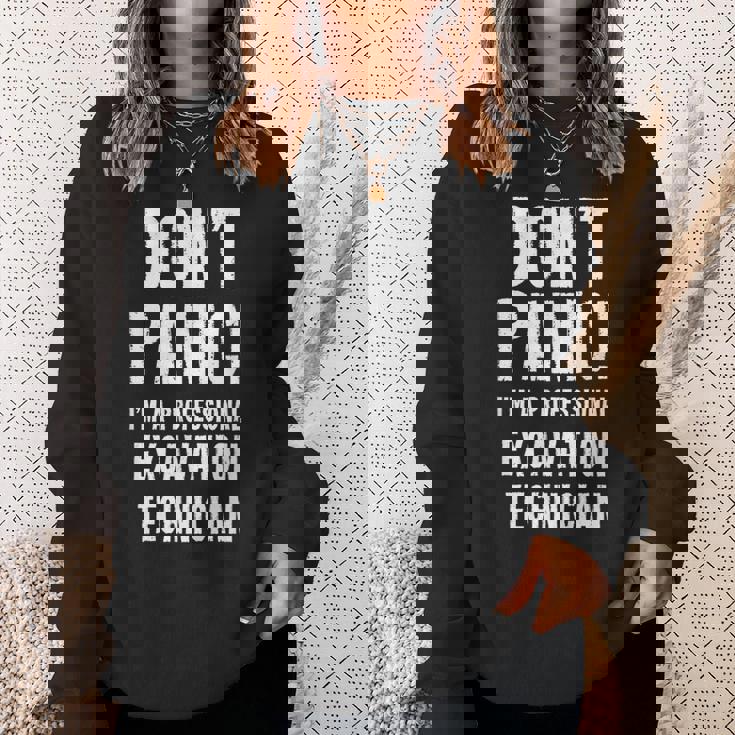 発掘技術者 スウェットシャツ 彼女への贈り物