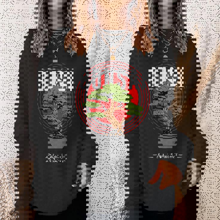 盆栽 盆栽家 盆栽愛好家 好き 趣味 Bonsai 海外 外国 外国人 お土産 日本文化 デザイン スウェットシャツ 彼女への贈り物