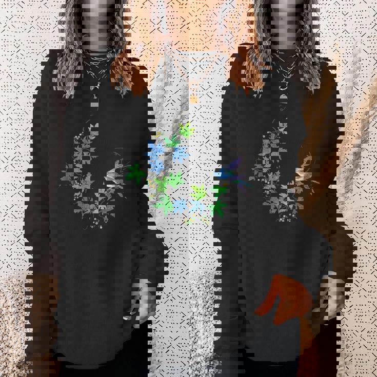 碧い楓 碧い鳥 スウェットシャツ 彼女への贈り物