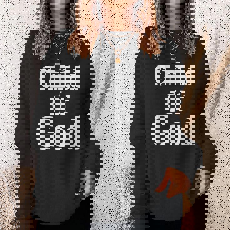 神の子 レトロ イエス 宗教 キリスト教 聖書 言葉 スウェットシャツ 彼女への贈り物