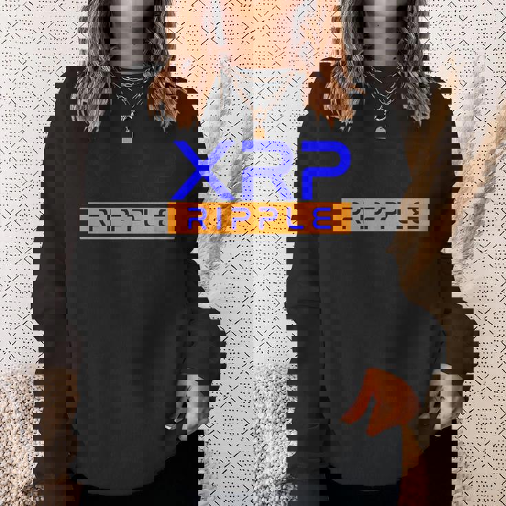 私のxrpリップル暗号通貨 スウェットシャツ 彼女への贈り物