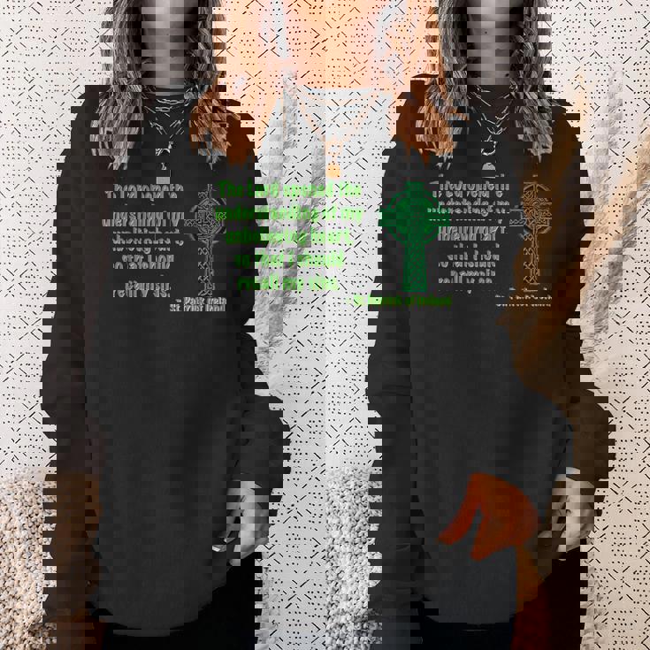 私の信じられない心の理解 聖パトリック スウェットシャツ 彼女への贈り物