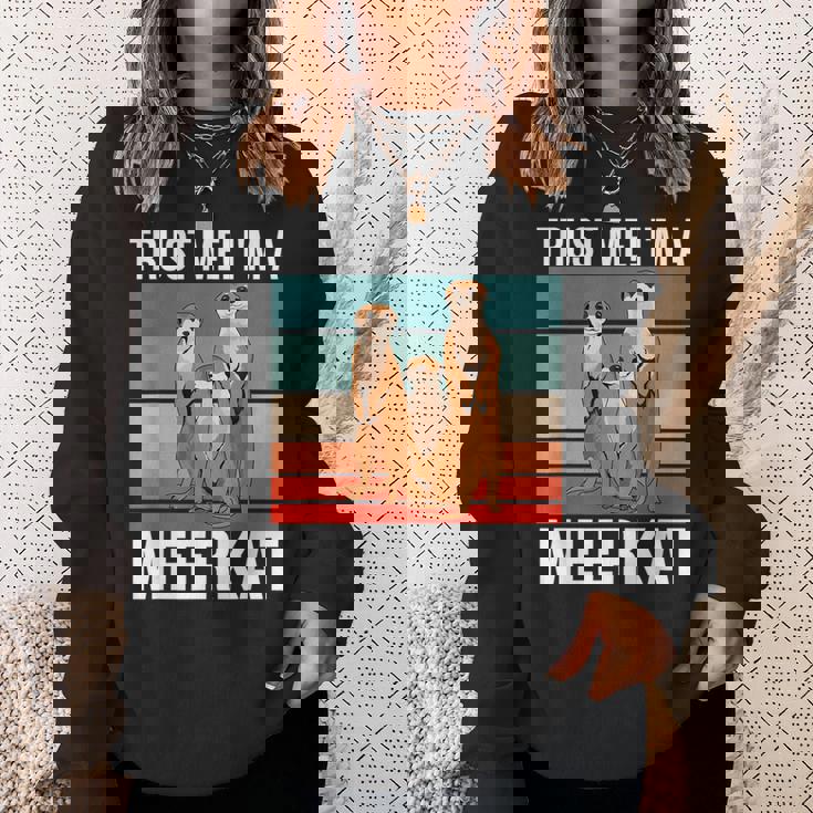 私はミーアキャット ハロウィン ミーアキャット ミーアキャット スウェットシャツ 彼女への贈り物