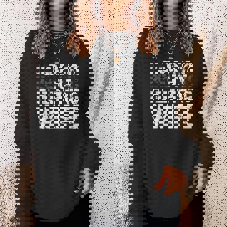 私は私の熱いフィリピン人の妻が大好きです-面白いフィリピン スウェットシャツ 彼女への贈り物