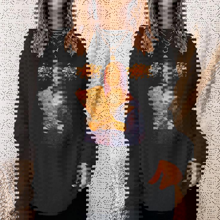 競馬 馬tシャツ モナリザ おもしろ ウマ レース 馬 乗馬 競馬 面白いtシャツ メンズ グッズ ネタ 大人 男性 スウェットシャツ 彼女への贈り物