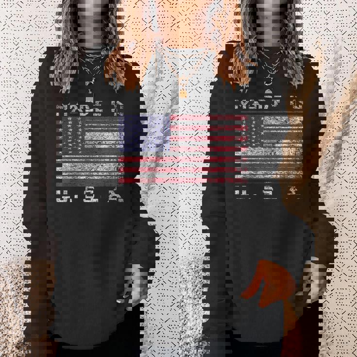 米国製 星条旗 星条旗 カラー スウェットシャツ 彼女への贈り物