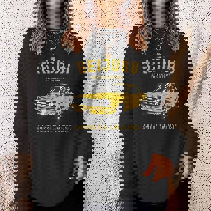 米寿祝い 車好き 父 男性 おしゃれ クラシックカー 88歳 I'm Not Old I'm Classic スウェットシャツ 彼女への贈り物