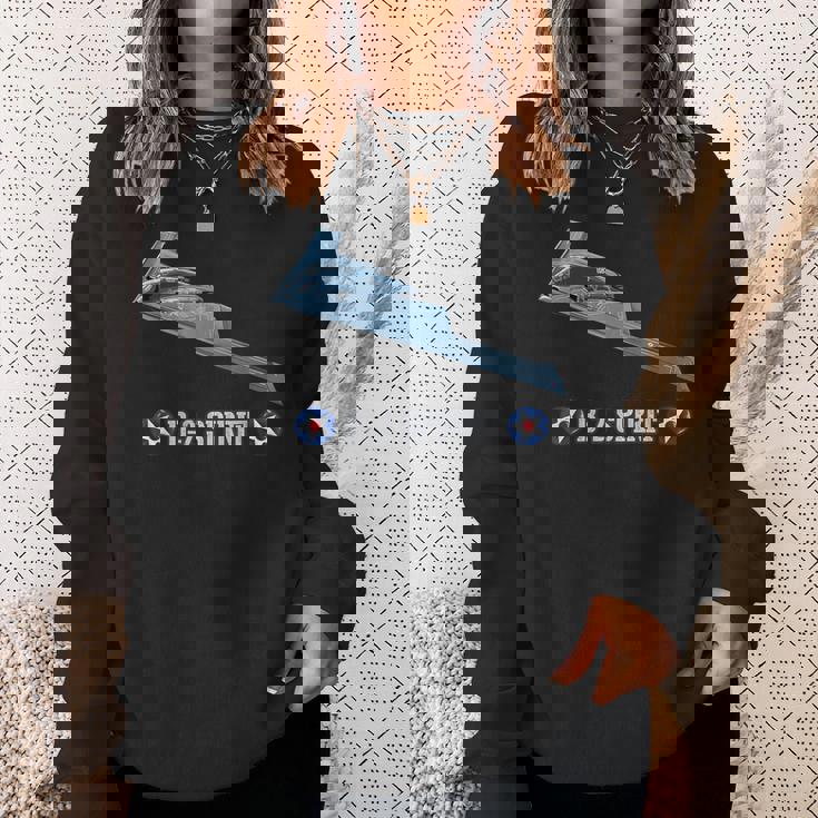 米軍機ステルス爆撃機b2スピリット スウェットシャツ 彼女への贈り物