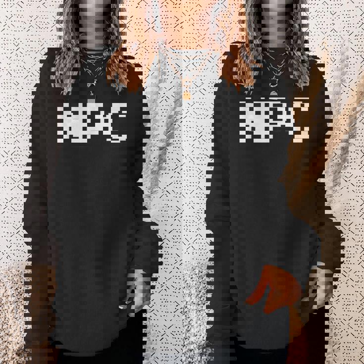 素晴らしいビデオゲーム-面白いnpc-オールドゲーマー スウェットシャツ 彼女への贈り物