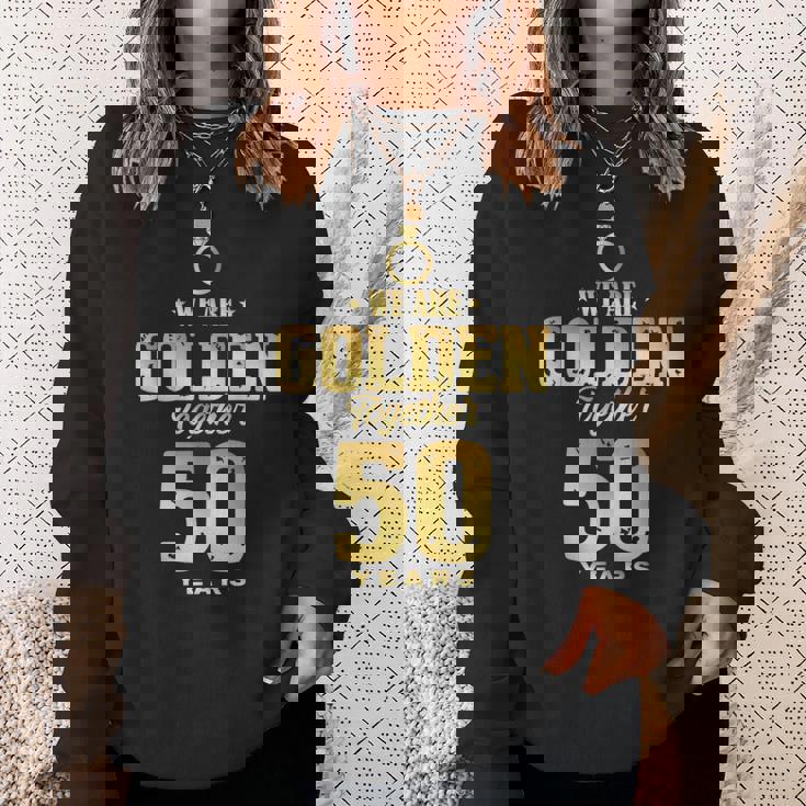 結婚50周年 ロマンチック カップル 結婚 50歳 スウェットシャツ 彼女への贈り物