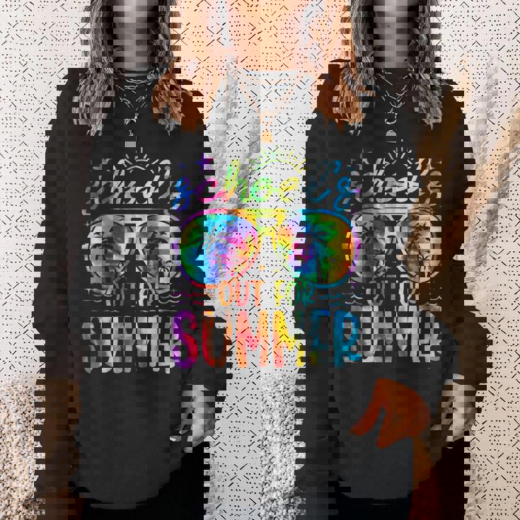 絞り染め 学校教師の夏最終日 スウェットシャツ 彼女への贈り物