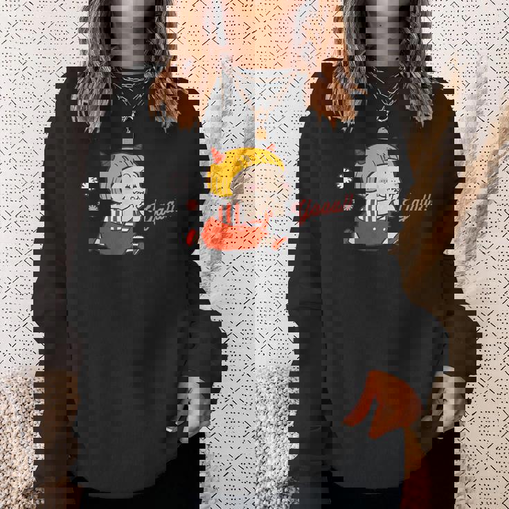 絵本・おにのこにこちゃん ③ スウェットシャツ 彼女への贈り物