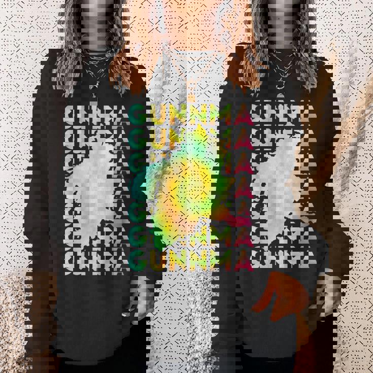 群馬 面白tシャツ 群馬県 面白いtシャツ 文字入り メンズ おもしろ 面白い 服 オリジナル おもしろグッズ ネタ スウェットシャツ 彼女への贈り物