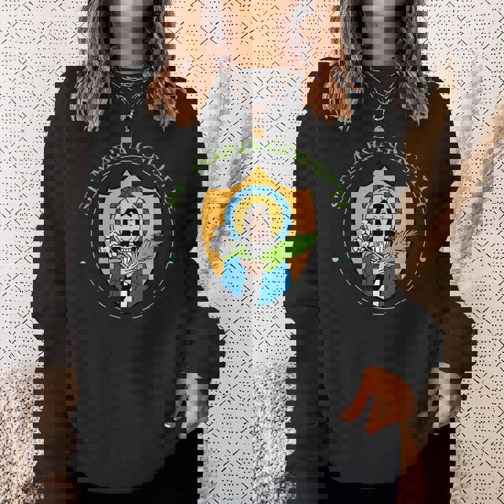 聖マリア・ゴレッティ リリー・セインツ カトリック ガールズ ピュリティ スウェットシャツ 彼女への贈り物