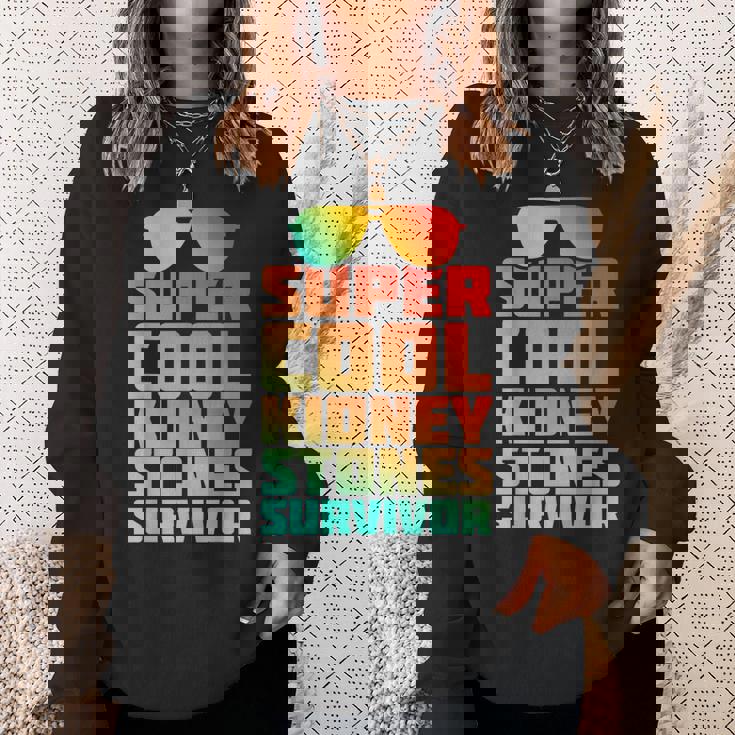 腎臓結石 尿路結石症 サバイバー 回復 よく ユーモア スウェットシャツ 彼女への贈り物