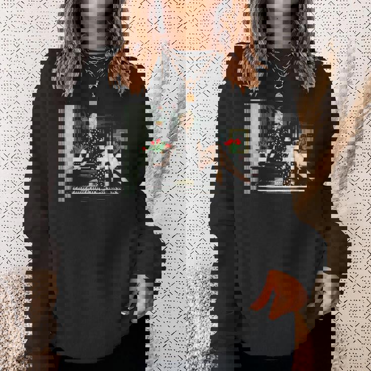 英国で歌手シンディ・ローパーがi Drove All Nightを宣伝 スウェットシャツ 彼女への贈り物