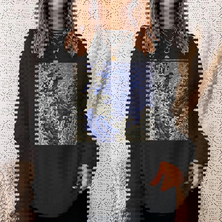 葛飾北斎 男波 スウェットシャツ 彼女への贈り物