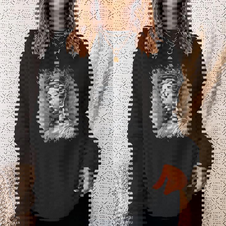 観音菩薩 仏教 仏教 スウェットシャツ 彼女への贈り物