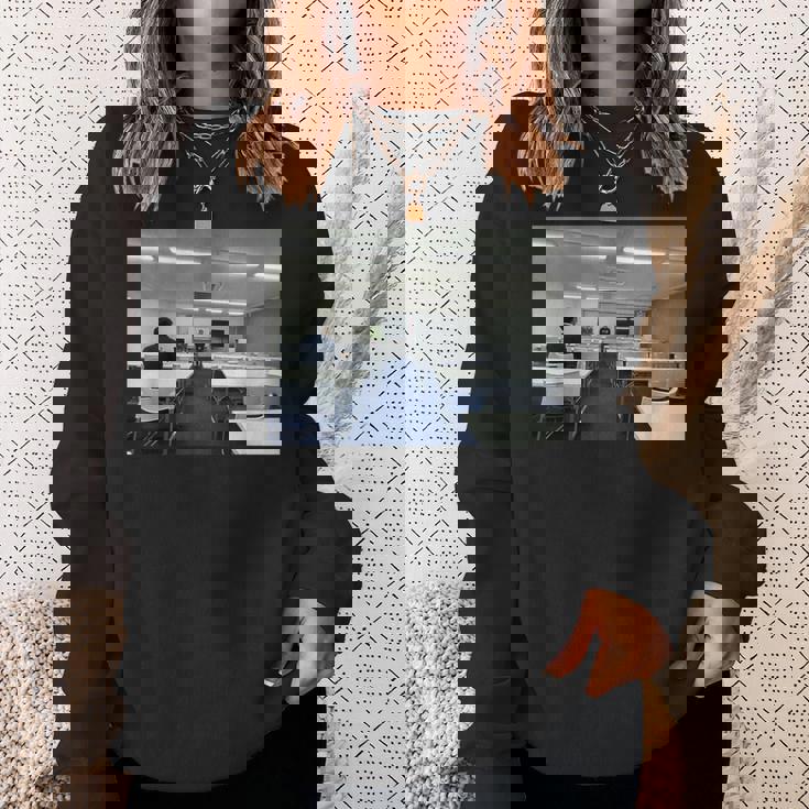 講演会のようす スウェットシャツ 彼女への贈り物