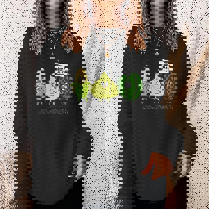 豊作 野菜 畑 農作業 農家 ロマネスコ スウェットシャツ 彼女への贈り物