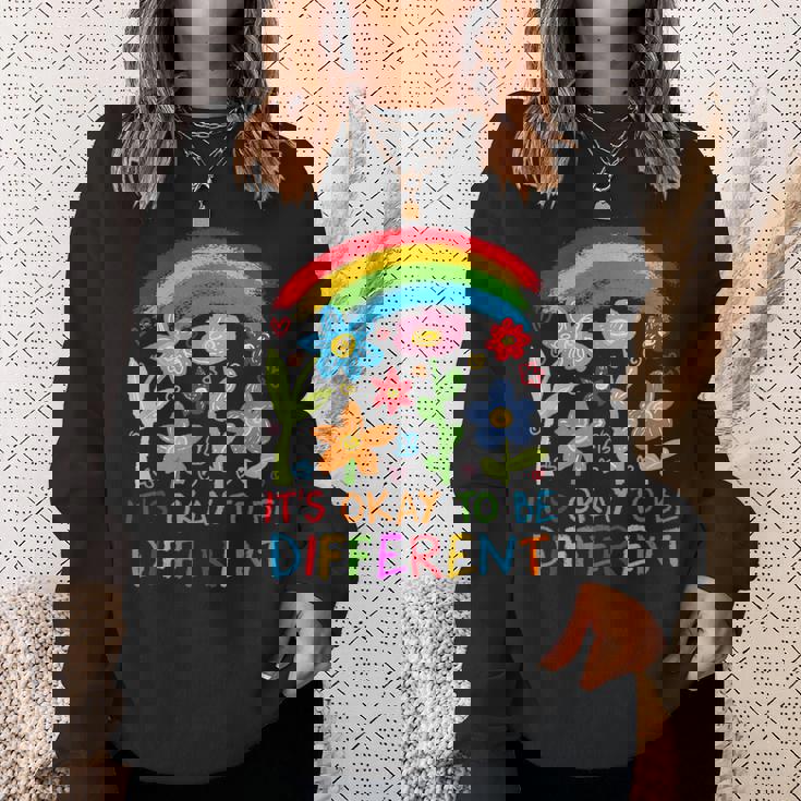 違う虹の花でも大丈夫 スウェットシャツ 彼女への贈り物