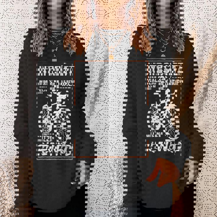 還暦 ロードバイク 自転車 言い回し サイクリング スウェットシャツ 彼女への贈り物