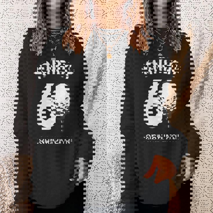 還暦祝い ゴルフ好き 父 男性 父の日 おしゃれ ゴルフ 60歳 誕生日 スウェットシャツ 彼女への贈り物