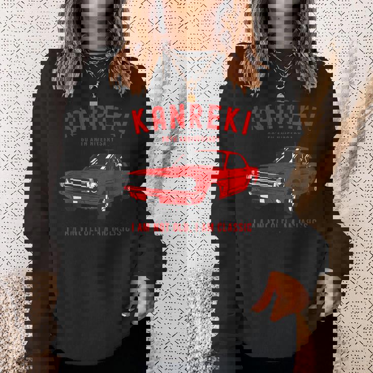 還暦祝い 車好き 父 男性 おしゃれ クラシックカー 60歳 I'm Not Old I'm Classic スウェットシャツ 彼女への贈り物