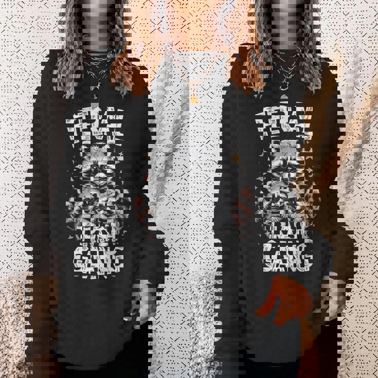 野良ゴミ・ギャング、アライグマ・ファミリーで楽しむ スウェットシャツ 彼女への贈り物