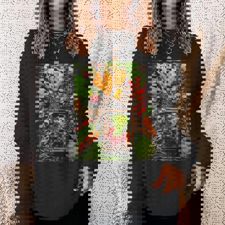 野菜農場フレッシュオーガニック野菜 スウェットシャツ 彼女への贈り物