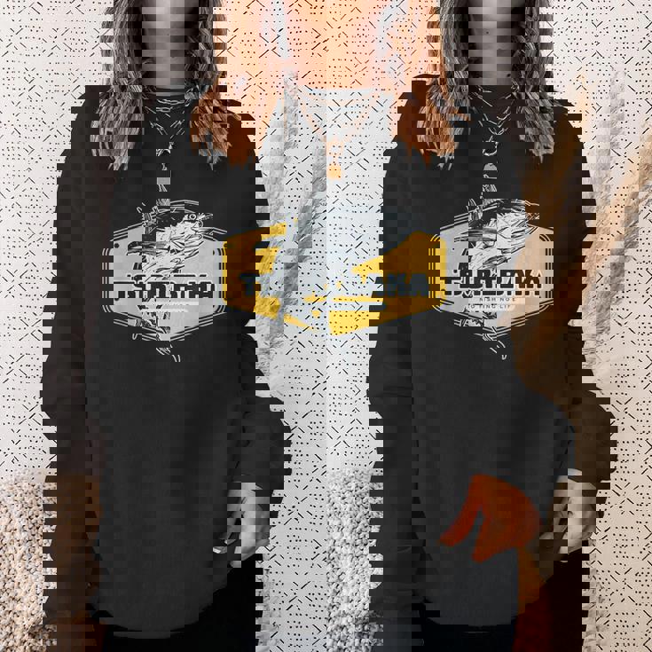 釣りバカ 釣り 魚好き 釣りおじさん 釣りガール 釣りボーイ 釣り好き かっこいい おしゃれ おもしろ イラスト スウェットシャツ 彼女への贈り物