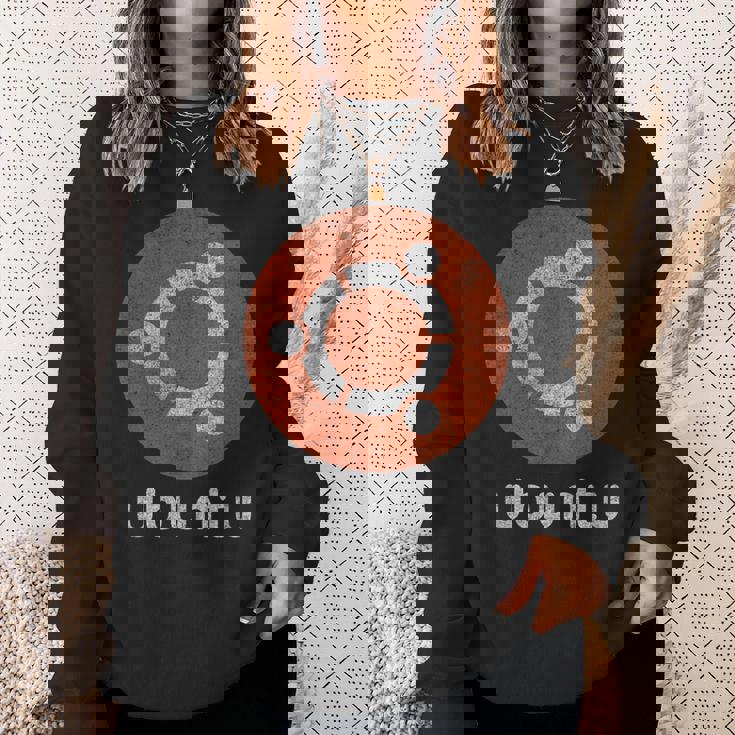 開発者向けubuntu デスクトップ、サーバー、コアソフトウェア スウェットシャツ 彼女への贈り物