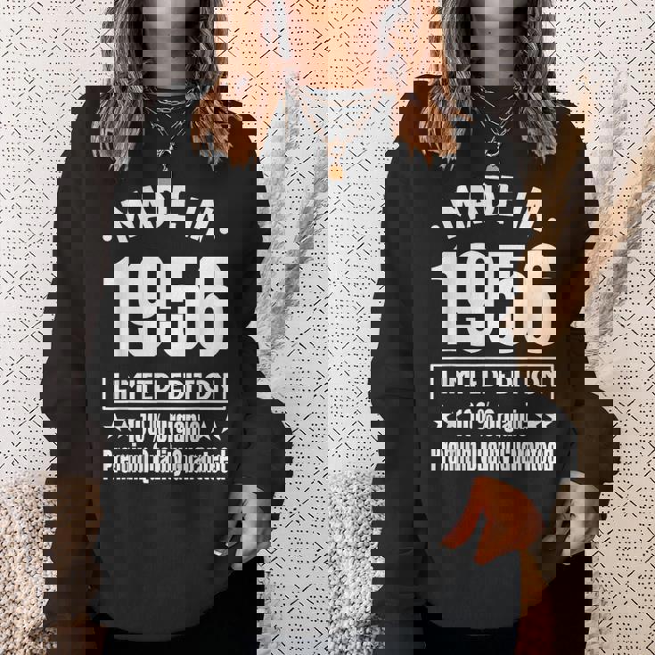 限定版 1956 誕生日 1956年 1956年生まれ スウェットシャツ 彼女への贈り物