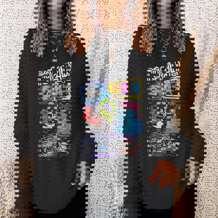 面白い80年代レトロtシャツ 1980年代パーティーギフト ターンテーブルカセット スウェットシャツ 彼女への贈り物