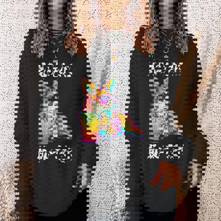 面白いtシャツ コーギー イヌ わんこ メンズ 犬好き グッズ おもしろ 面白い 服 ネタ わんこ 長袖tシャツ スウェットシャツ 彼女への贈り物