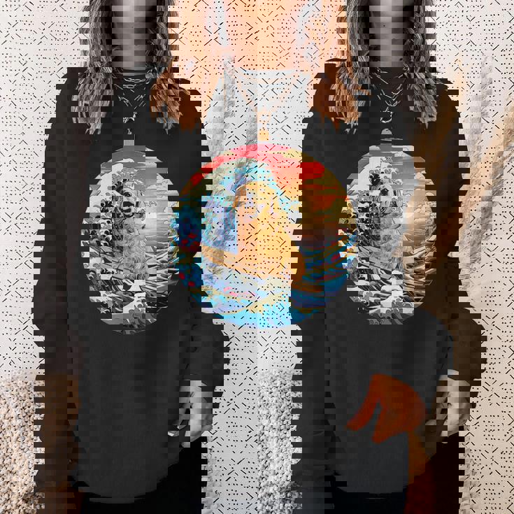 面白いtシャツ ゴールデンレトリバー 犬 イヌ メンズ 犬好き グッズ かわいい おもしろ 面白い 服 ネタ スウェットシャツ 彼女への贈り物