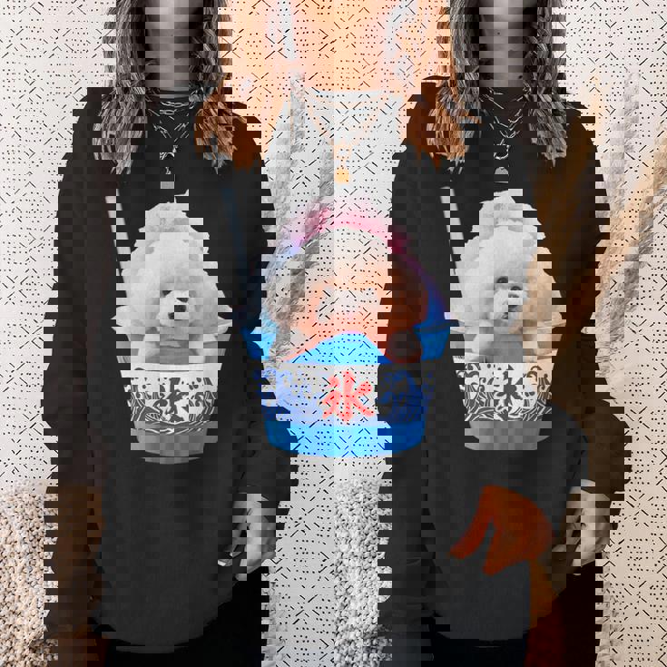 面白いtシャツ トイプードル かき氷 イヌ わんこ メンズ 犬好き グッズ おもしろ 面白い 服 ネタ 夏 スウェットシャツ 彼女への贈り物