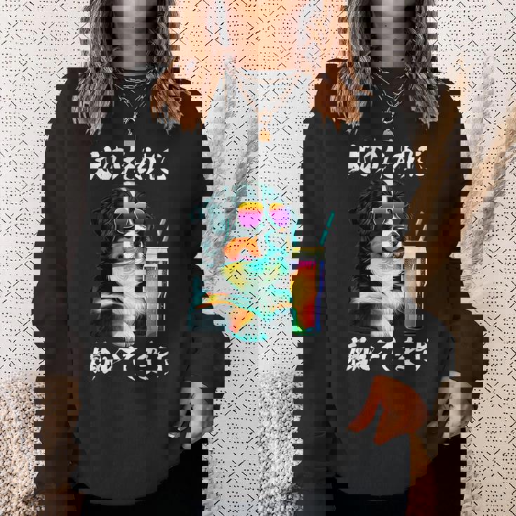 面白いtシャツ バーニーズマウンテンドッグ イヌ わんこ メンズ 犬好き グッズ おもしろ 面白い 服 ネタ スウェットシャツ 彼女への贈り物