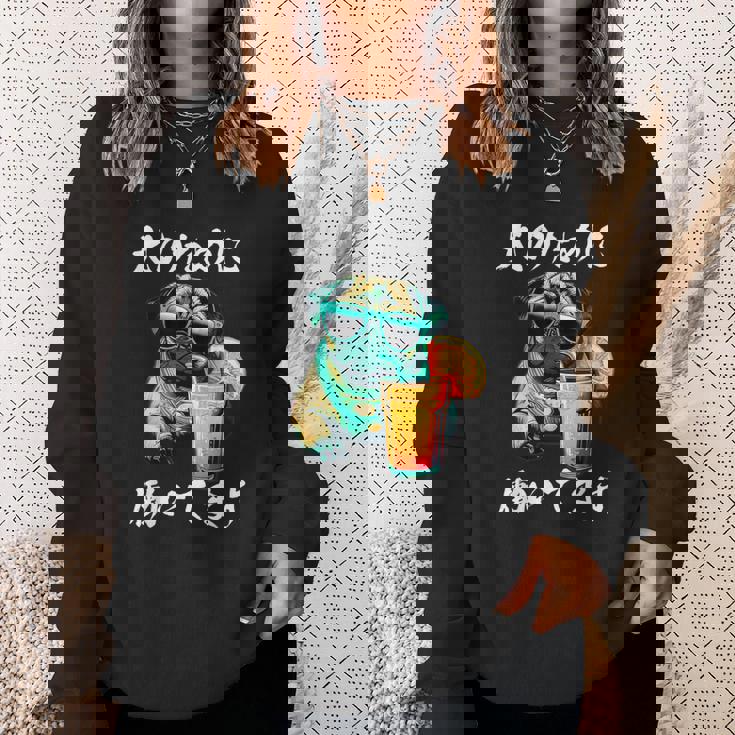 面白いtシャツ パグ イヌ わんこ メンズ 犬好き グッズ おもしろ 面白い 服 ネタ わんこ スウェットシャツ 彼女への贈り物