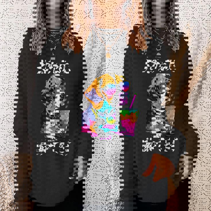 面白いtシャツ ビーグル イヌ わんこ メンズ 犬好き グッズ おもしろ 面白い 服 ネタ わんこ スウェットシャツ 彼女への贈り物