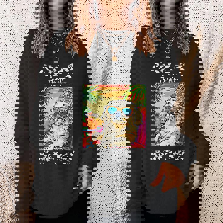 面白いtシャツ ペキニーズ イヌ わんこ メンズ 犬好き グッズ おもしろ 面白い 服 ネタ わんこ ウケ スウェットシャツ 彼女への贈り物