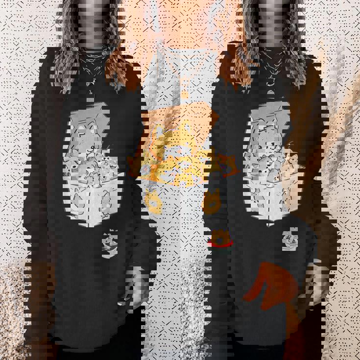 面白いtシャツ 柴犬 ナゲット イヌ わんこ メンズ 犬好き グッズ かわいい おもしろ 面白い 服 ネタ スウェットシャツ 彼女への贈り物