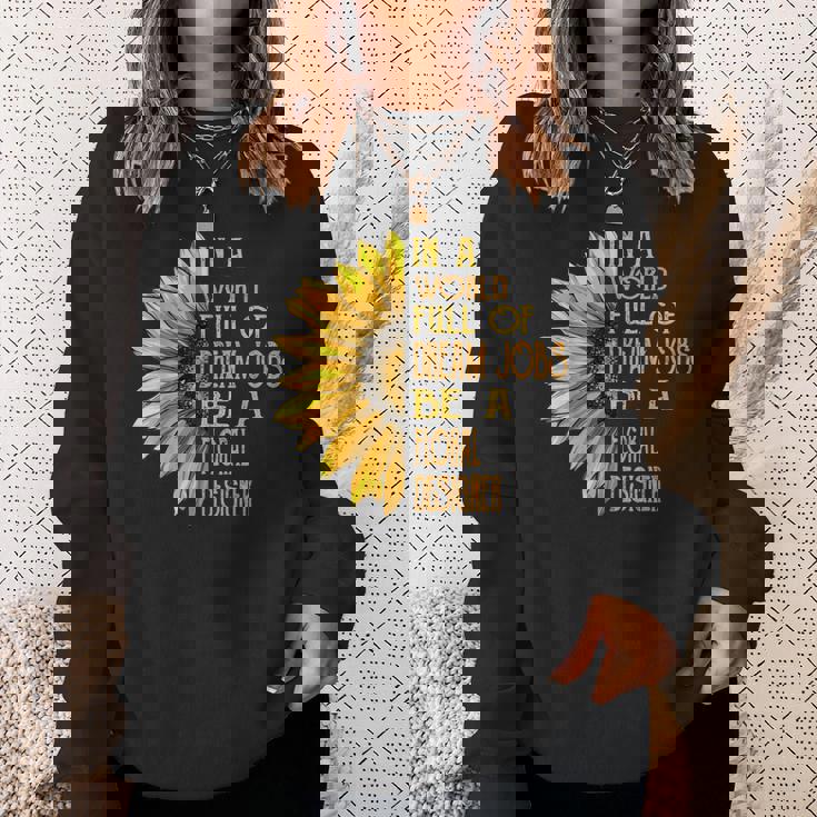 面白いひまわり柄シャツ 花柄デザイナーシャツ スウェットシャツ 彼女への贈り物