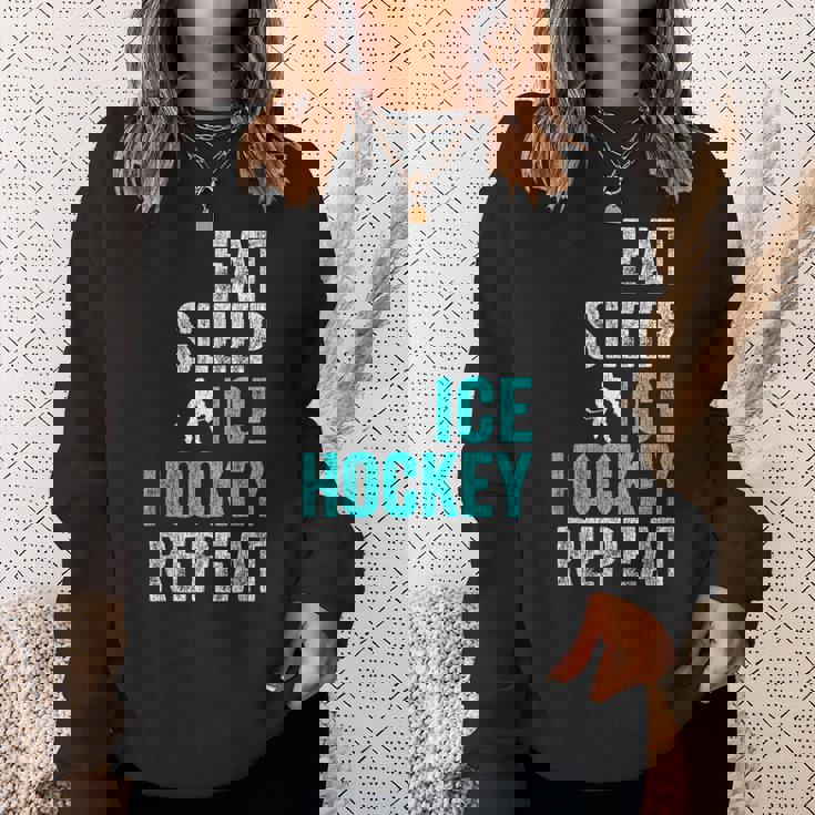 面白いアイスホッケーのシャツ アイスホッケー スウェットシャツ 彼女への贈り物