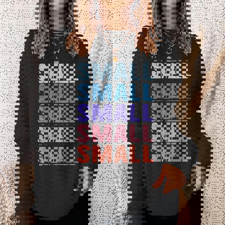 面白いギフト名 小さな名前入り スウェットシャツ 彼女への贈り物