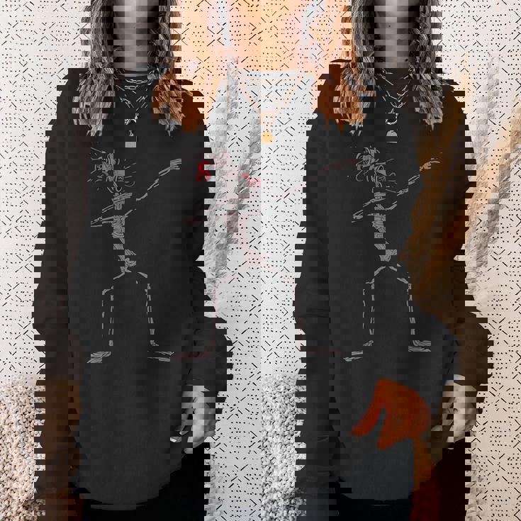 面白いダビングサイレンヘッドハロウィンミームキッズギフト。 スウェットシャツ 彼女への贈り物