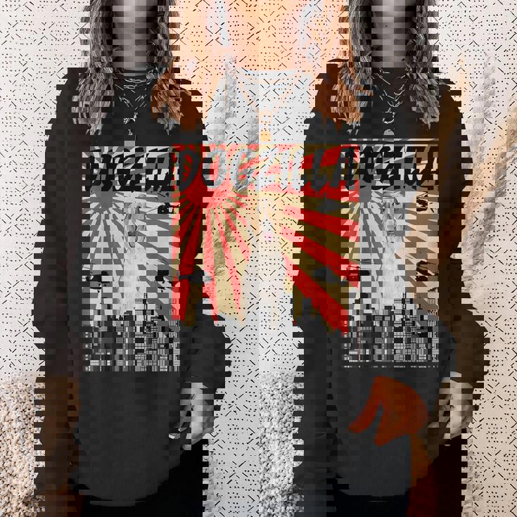 面白い犬 ボルゾイ スウェットシャツ 彼女への贈り物