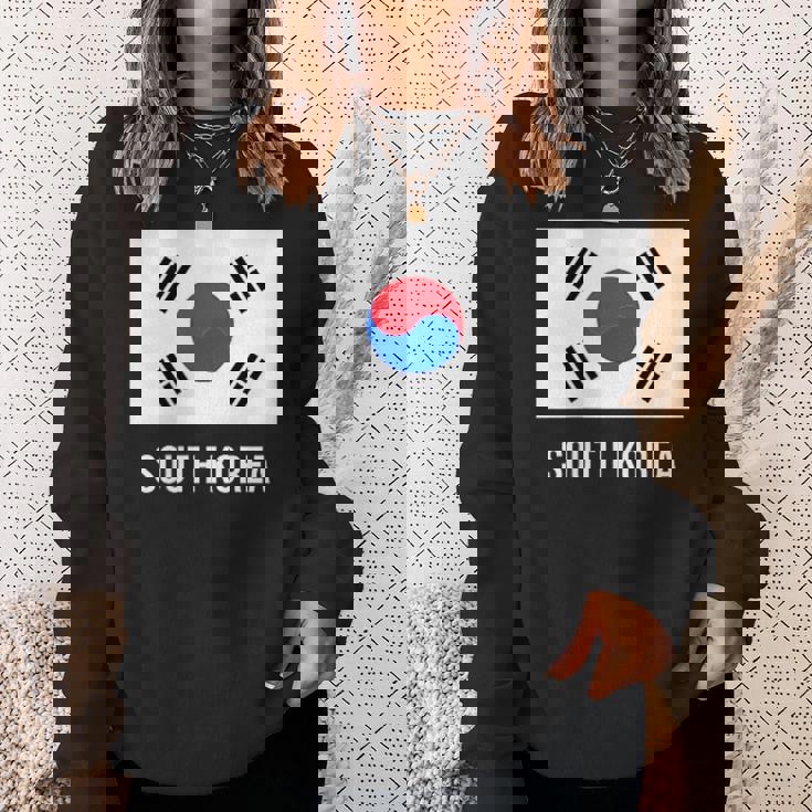 韓国国旗シャツ スウェットシャツ 彼女への贈り物